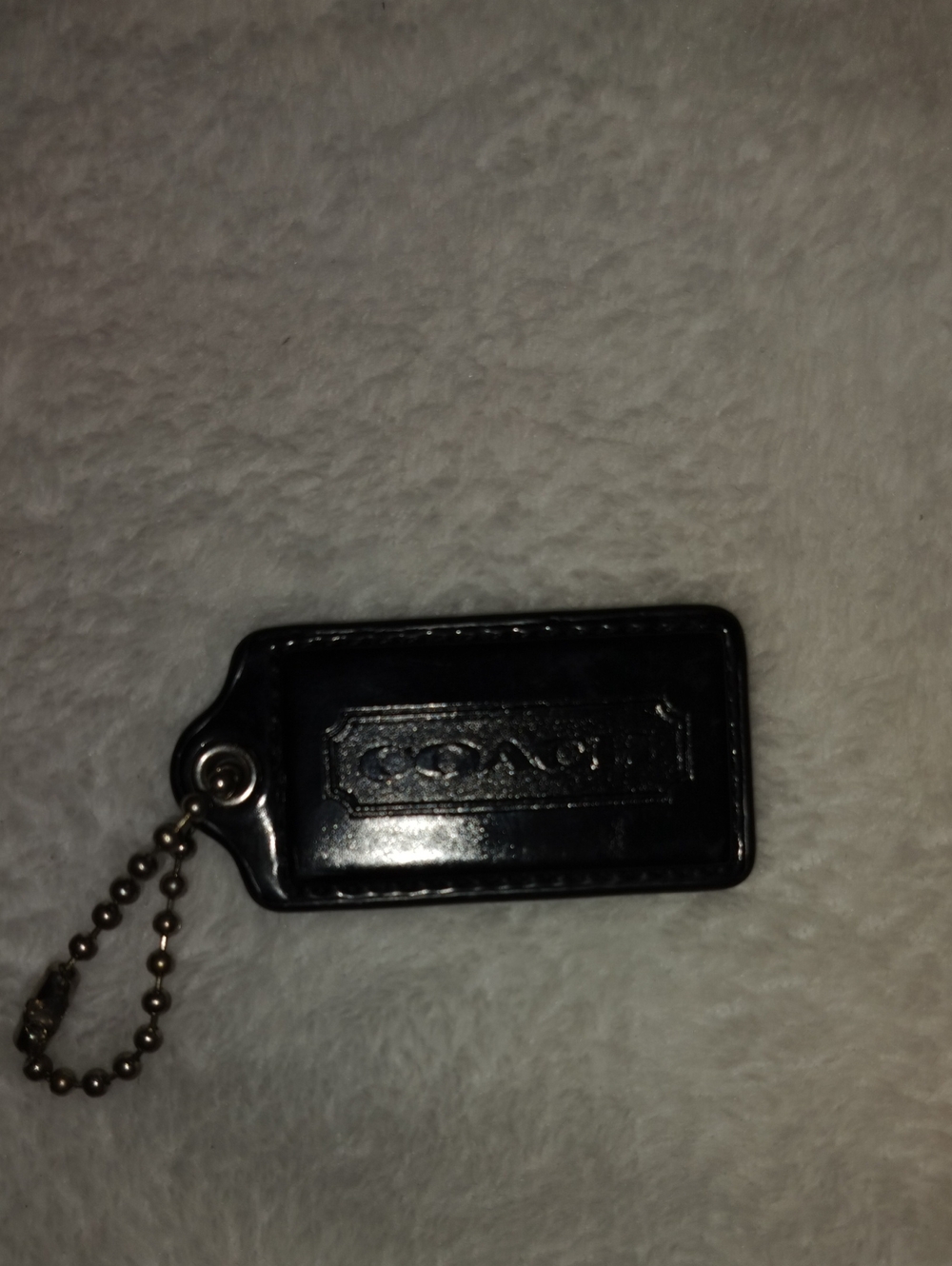 Coach Bag Tag